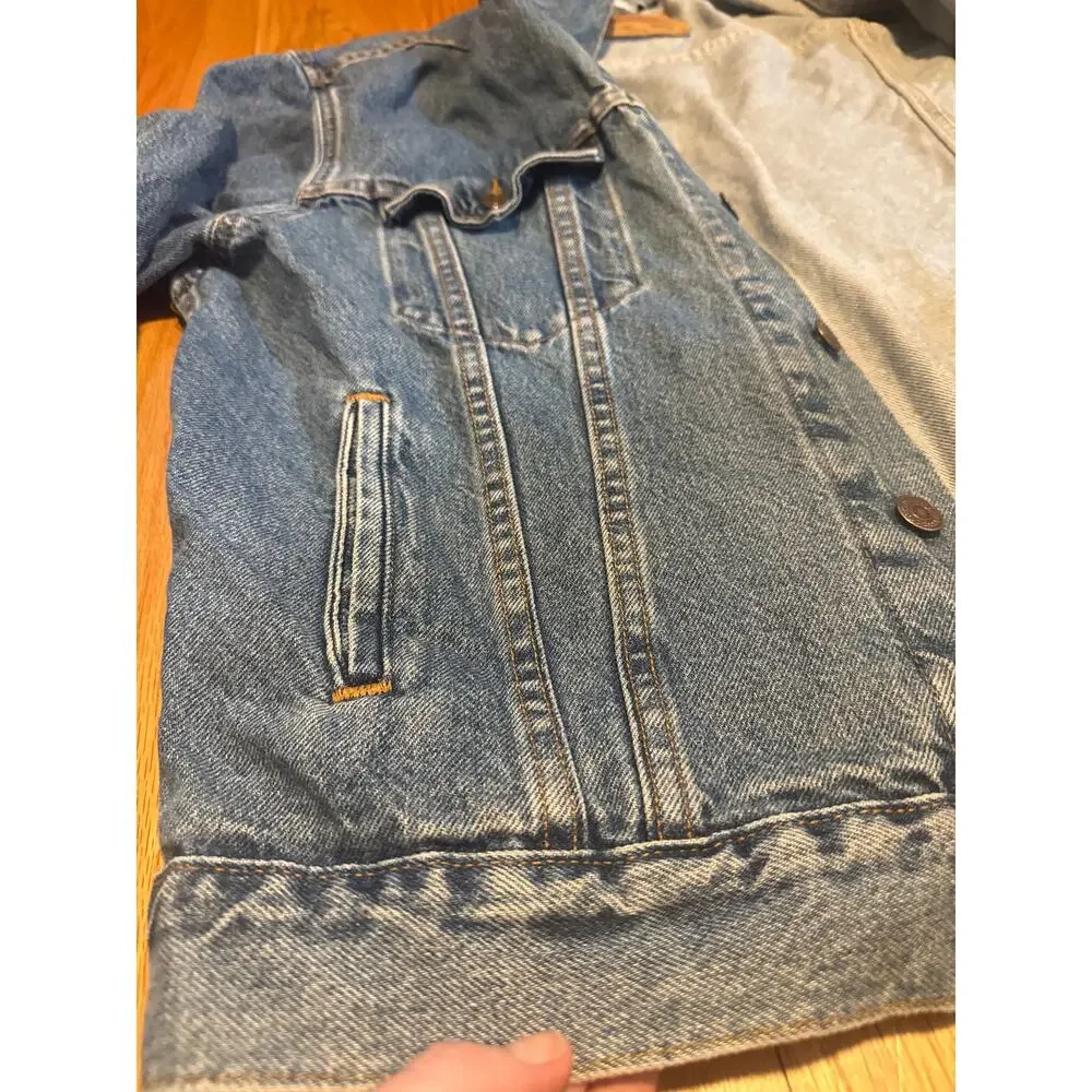 Levi's® Vtg Jacket Relaxed-fit 90's Trucker Men's Sz Medium 70507-0389 - Picture 7 of 12